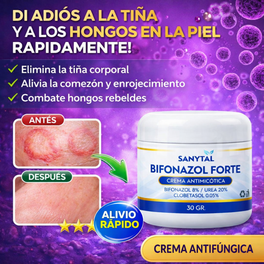 BIFONAZOL FORTE 3 EN 1  (Urea 20% / Clobetasol 0.05%/ Bifonazol 8%) -  S001