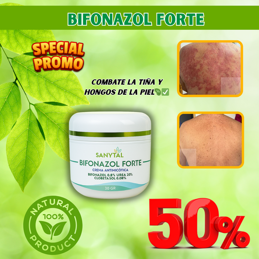 BIFONAZOL FORTE (ELIMINA HONGOS DE LA PIEL) - 50% DSCTO.