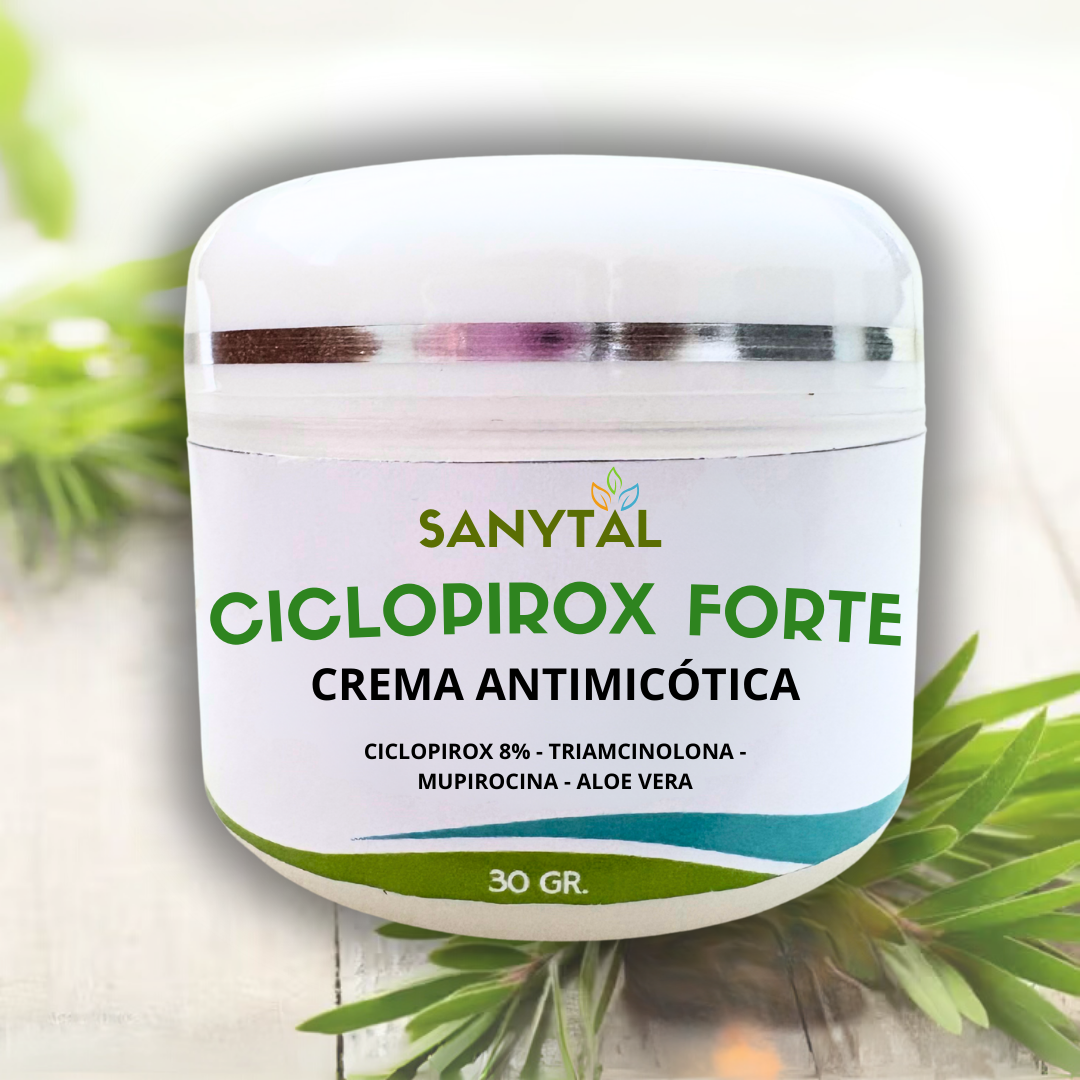 CICLOPIROX FORTE 8%- ELIMINA LA TIÑA INGUINAL- S014